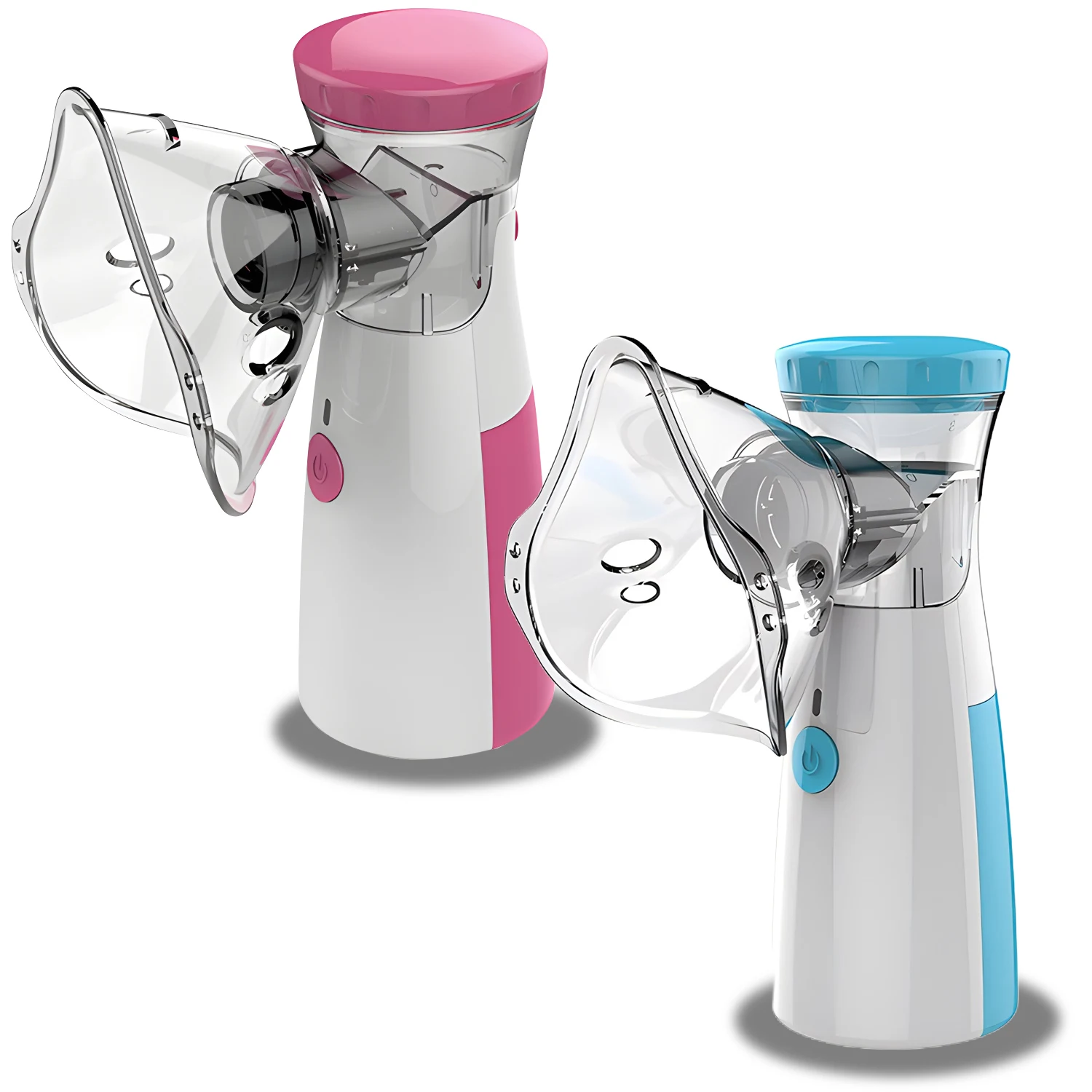 Mini nebulizador portátil de mano, atomizador médico silencioso, inhalador para la tos, asma, humidificador para adultos y niños, nebulizador con mascarilla