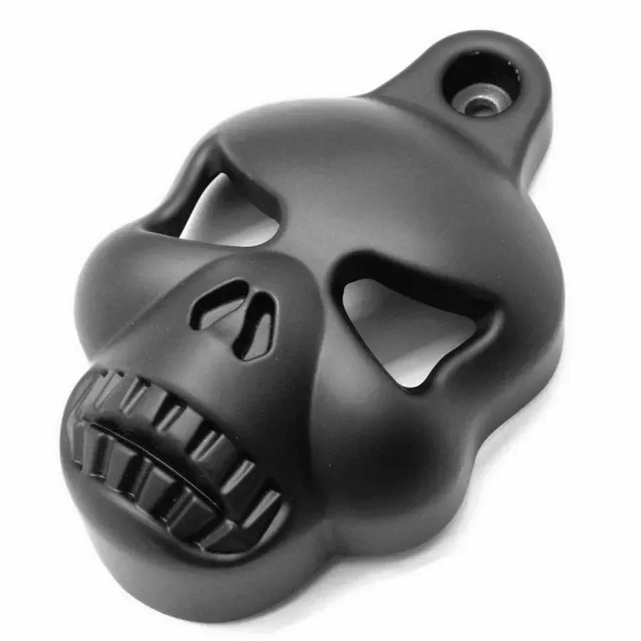 Motor SKULL HORN COVER For Harley Big Twins EVO Dyna Sportster Softail1992-2014