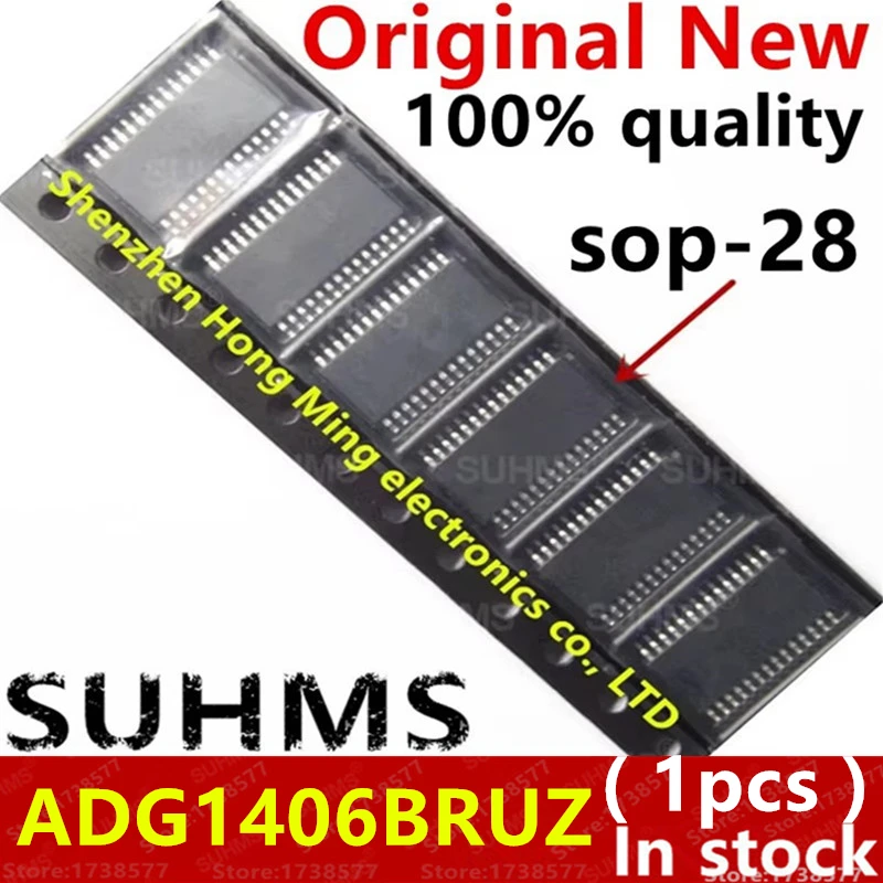 (1piece)100% New ADG1406 ADG1406B ADG1406BRUZ ADG1406BRUZ-REEL7 sop-28