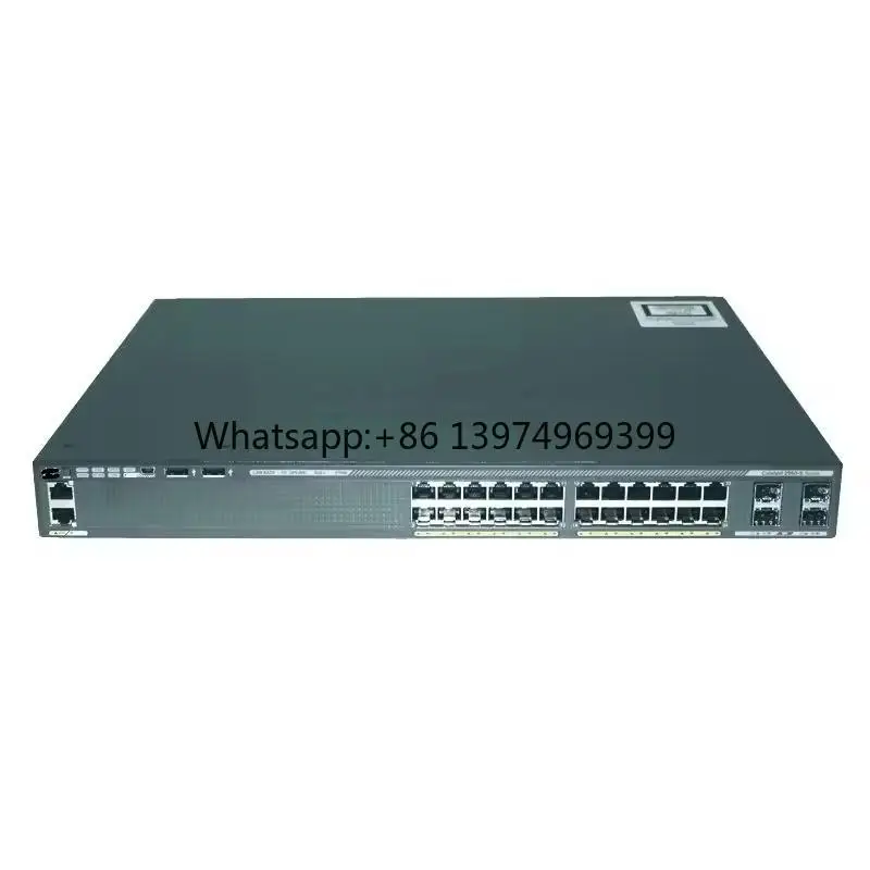Used or New WS-C2960X-24TS-L Cisco C2960X Network Switch 24 Port Layer 2 Gigabit Network Switch in Stock