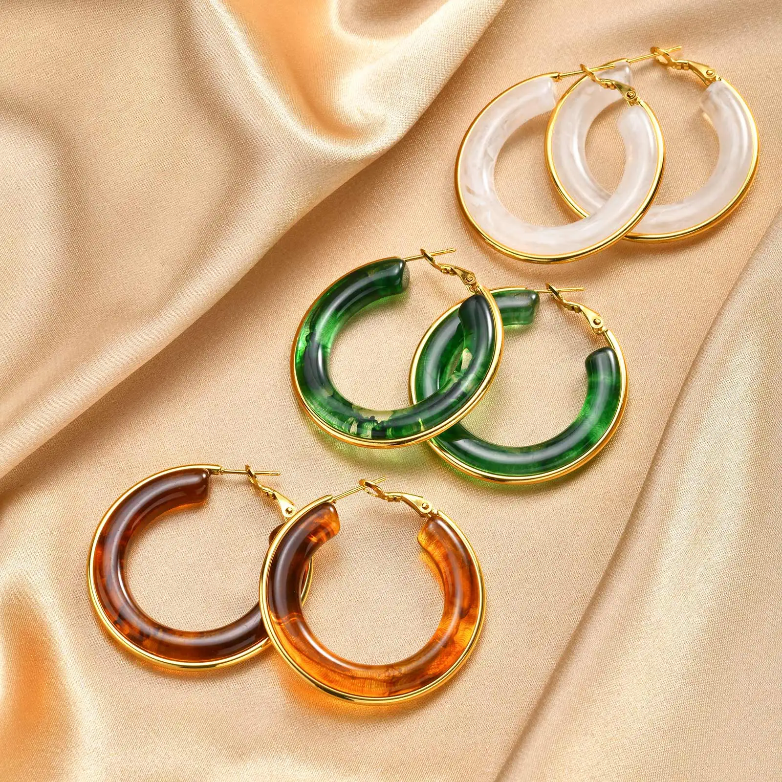 Acrylic Earrings Fo… - image