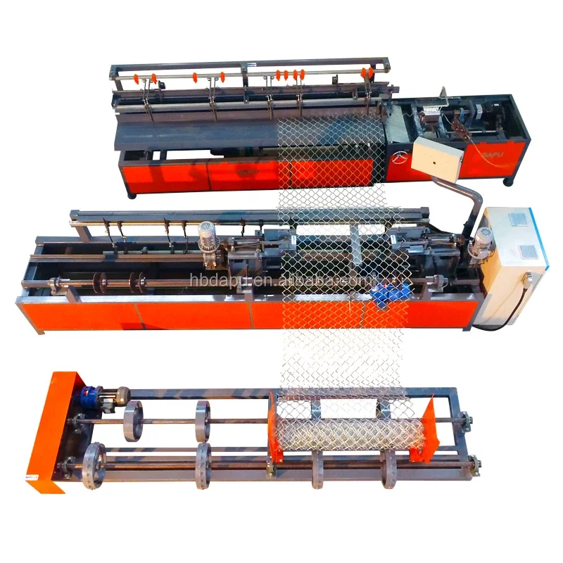 Mejor precio de fábrica de la máquina de valla de eslabones de cadena de malla de diamante de alambre ciclónico recubierto de PVC
