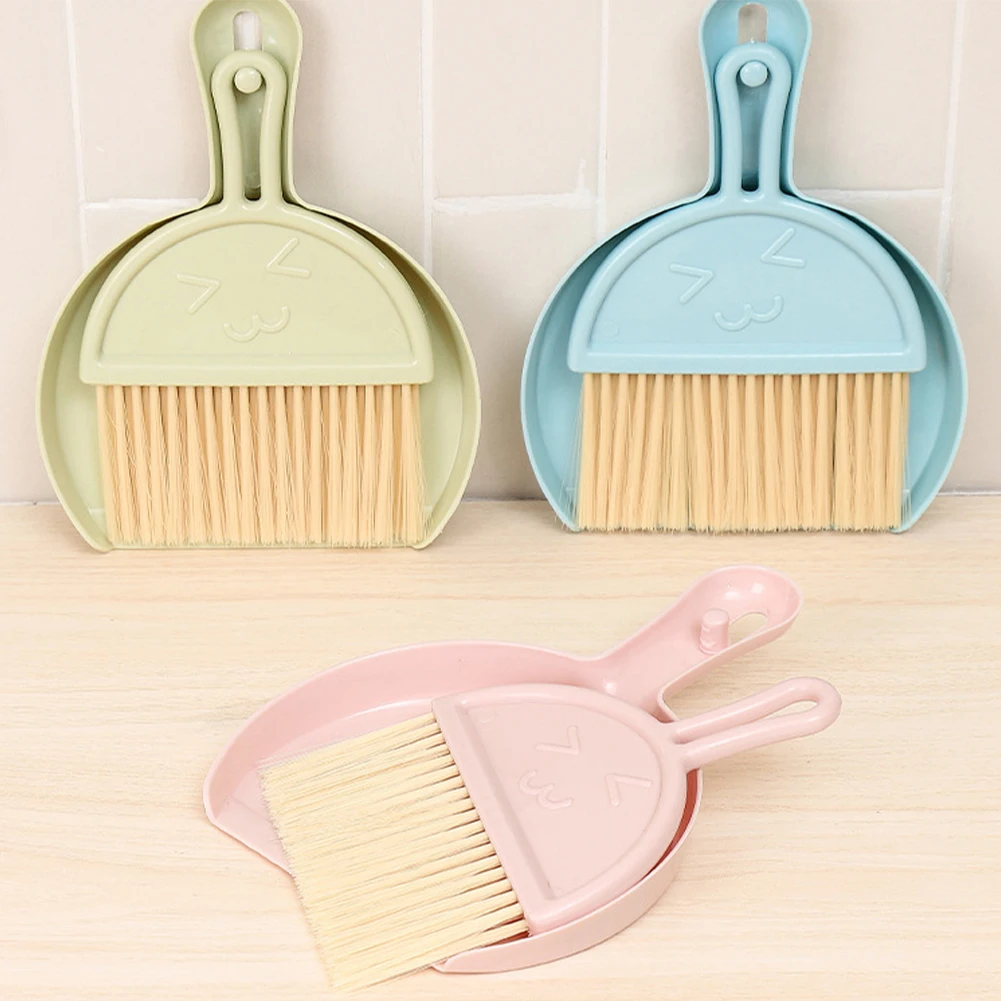 Multi-Purpose Mini Broom And Dustpan Set With Garbage Shovel For Desktop Cleaning Household Mini Dustpan Broom Desktop Broom