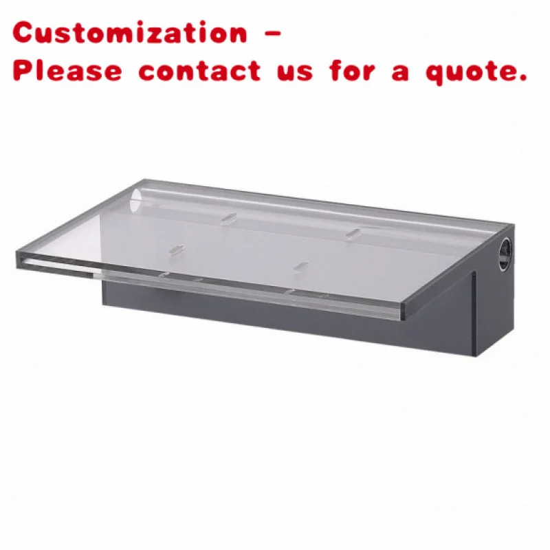 

custom.Outdoor Decorative Waterfall Curtain Wall Landscape Outlet Ac12v Acrylic Artificial Waterfall Light