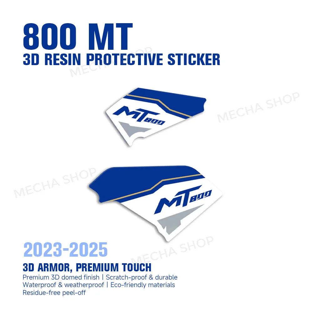 For CF MOTO 800 MT Explore 2023-2025 3D Resin Sticker Protection Kit Motorcycle Accessories Heel Decal