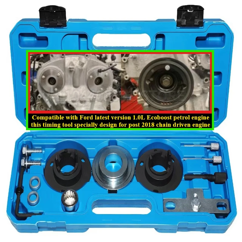 

Camshaft Timing Crankshaft Locking Tool For Ford 1.0L Ecoboost Lastest Version Petrol Engine Timing Tools 303-1661-1 B7DA B3DA