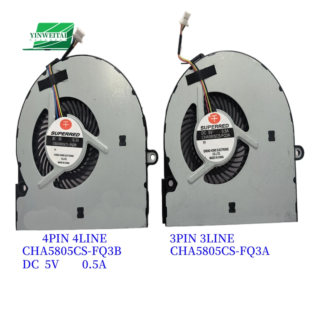 CHA5805CS-FQ3A CHA5805CS-FQ3B NEW FAN FOR Fujitsu Lifebook NH90 DC5V 0.50A
