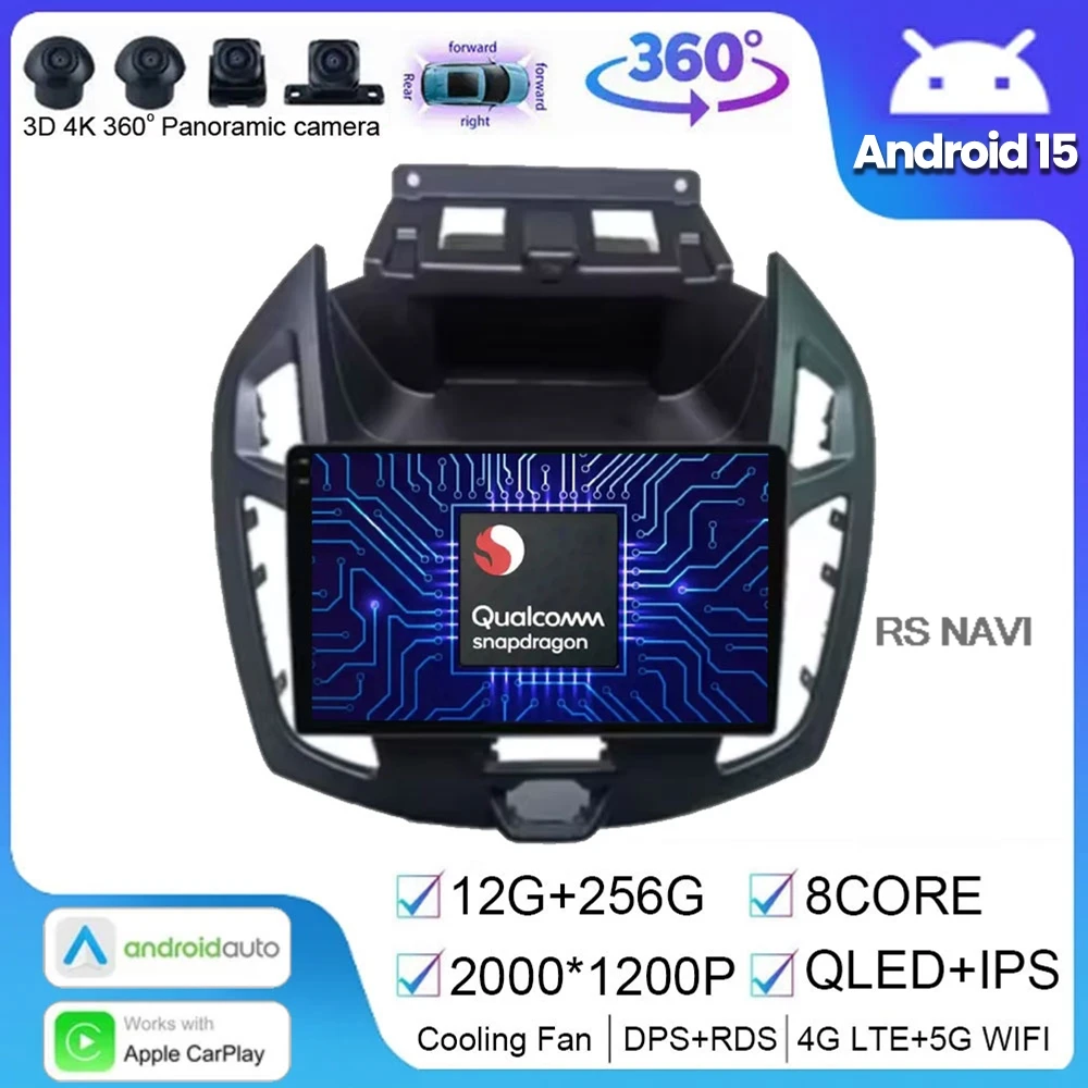 Android 15 For Ford Transit Connect Tourneo Connect 2014 - 2019 Video Player GPS Navigation Car Radio Multimedia Stereo Auto DSP