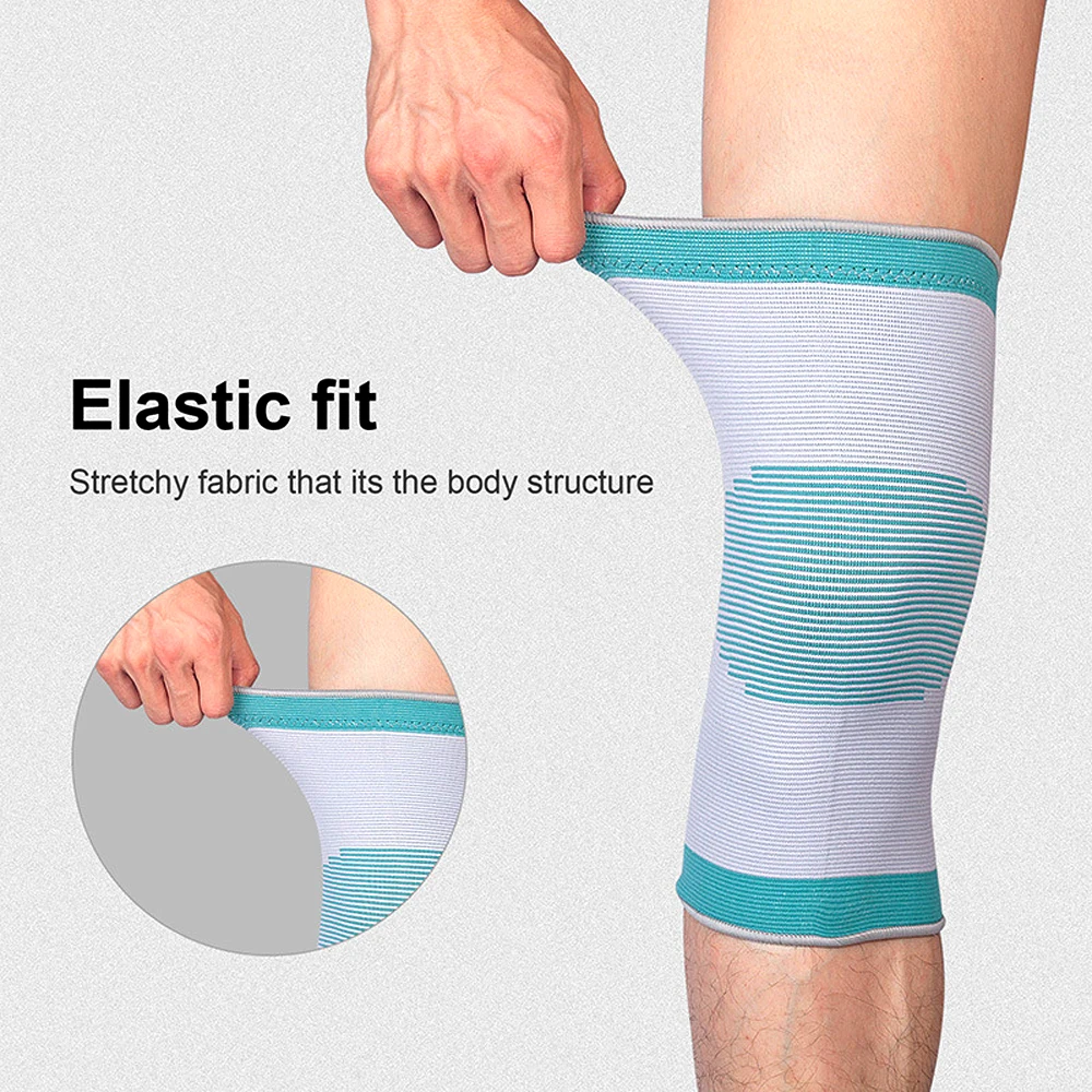 1 paar kniecompressiebescherme - Running Gear Knee recensie en prijs