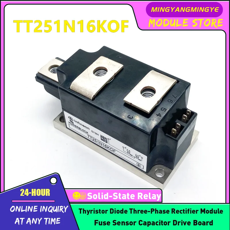 TT250N08KOF TT251N08KOF TT330N08KOF TT285N16KOF TT285N18KOF TT285N14KOF TT285N12KOF Thyristor module