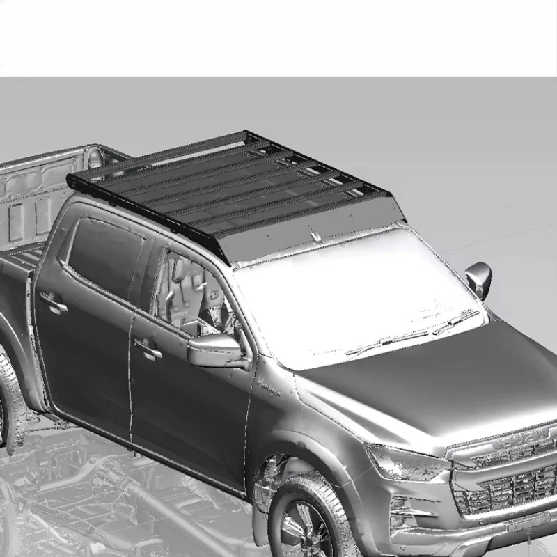 OEM ODM Aftermarket Pickup Cargo Rack Compatible with Isuzu D MAX 2021 Full Length Overland Storage System