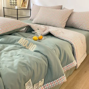 A-class summer cotton air conditioning quilt summer cool quilt pure cotton thin quilt toilet paper reel machine washable summer summer quilt