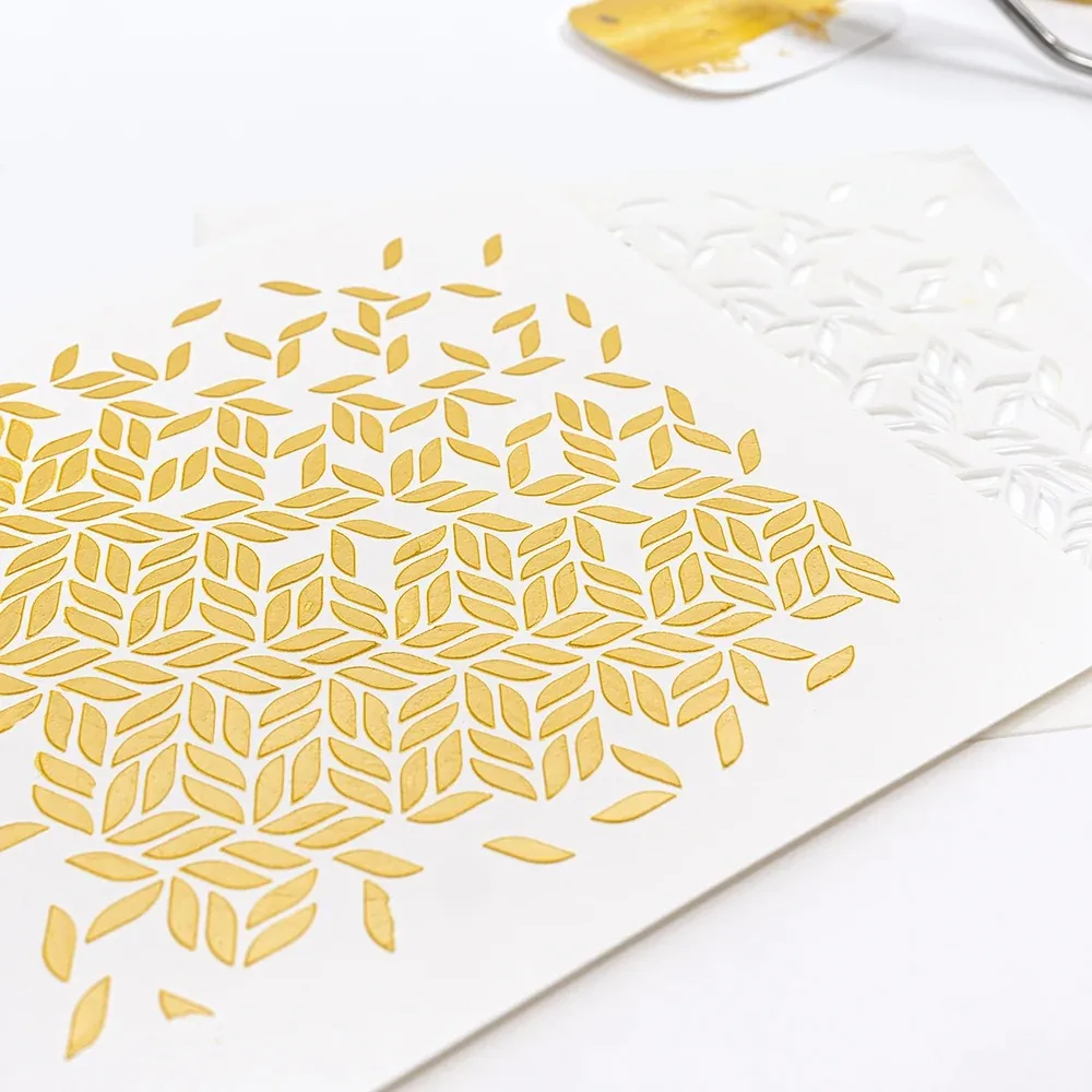2026 All Kinds of Flowers Stamps & Stencil Scrapbook Diary Decoration Stencil Embossing Template DIY Greeting Card Handmade