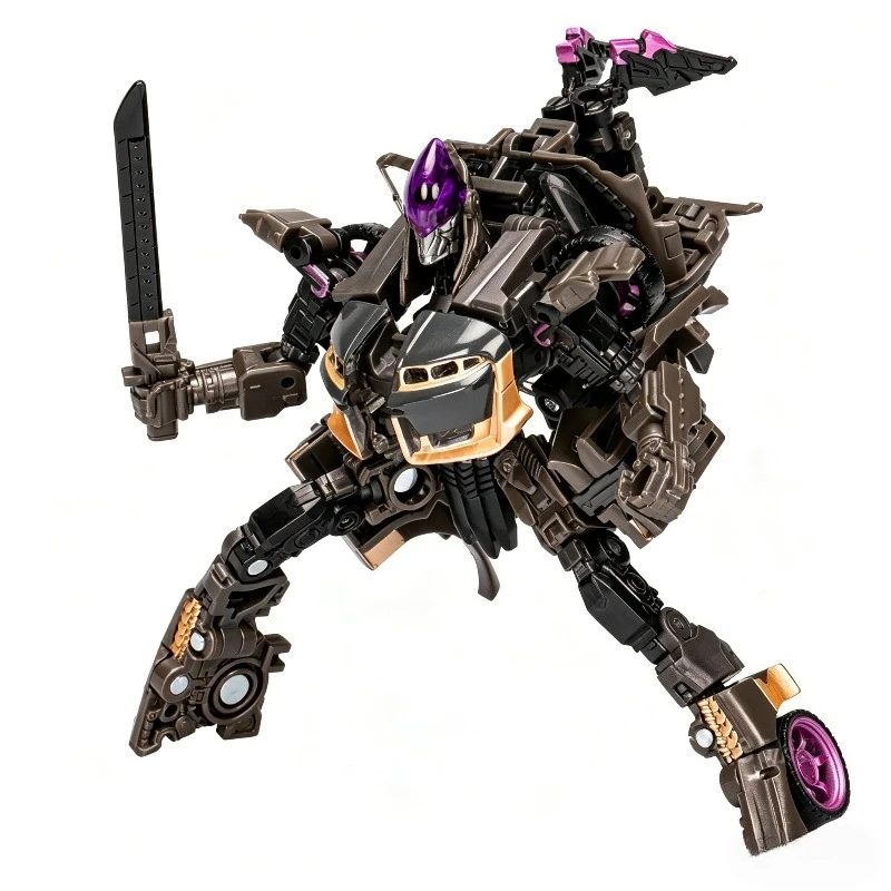 In Stock Hasbro Transformers Classic Movie D-Class Nightbird Robot Action Figure, Exquisite Collectible Model, Birthday Gift view 2