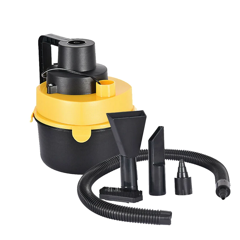 

Portable Vacuum Cleaner for Car, Powerful Handheld Car Wet Dry Canister Vacuum Inflator Turbo DC 12V