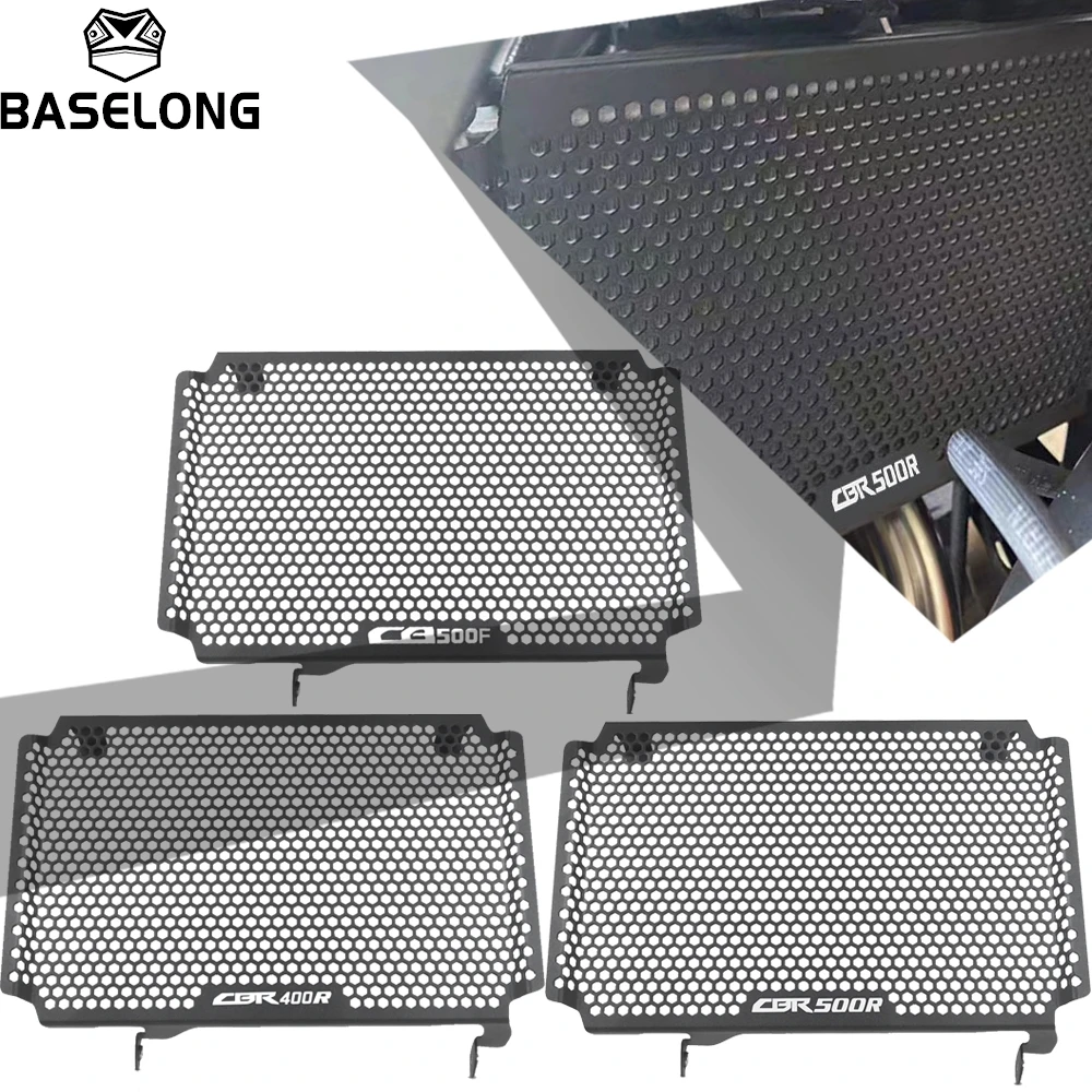 Radiator Guard Grille Cover For Honda CB500F CBR500R 2016-2017-2018-2019-2020-2021-2022-2023-2024-2025-2026 CBR400R 2022-2025