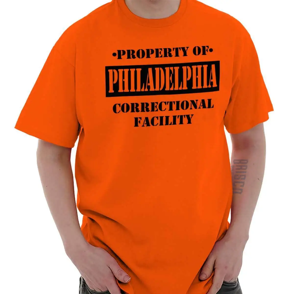 Property of Philadelphia PA Prison The New Black Novelty TV T Shirt