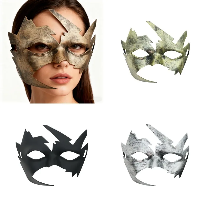 

Маскарадная маска для женщин, классическая винтажная венецианская мужская маска на половину лица, готический костюм Марди Гра, вечерние, выпускной, бал, карнавальные маски