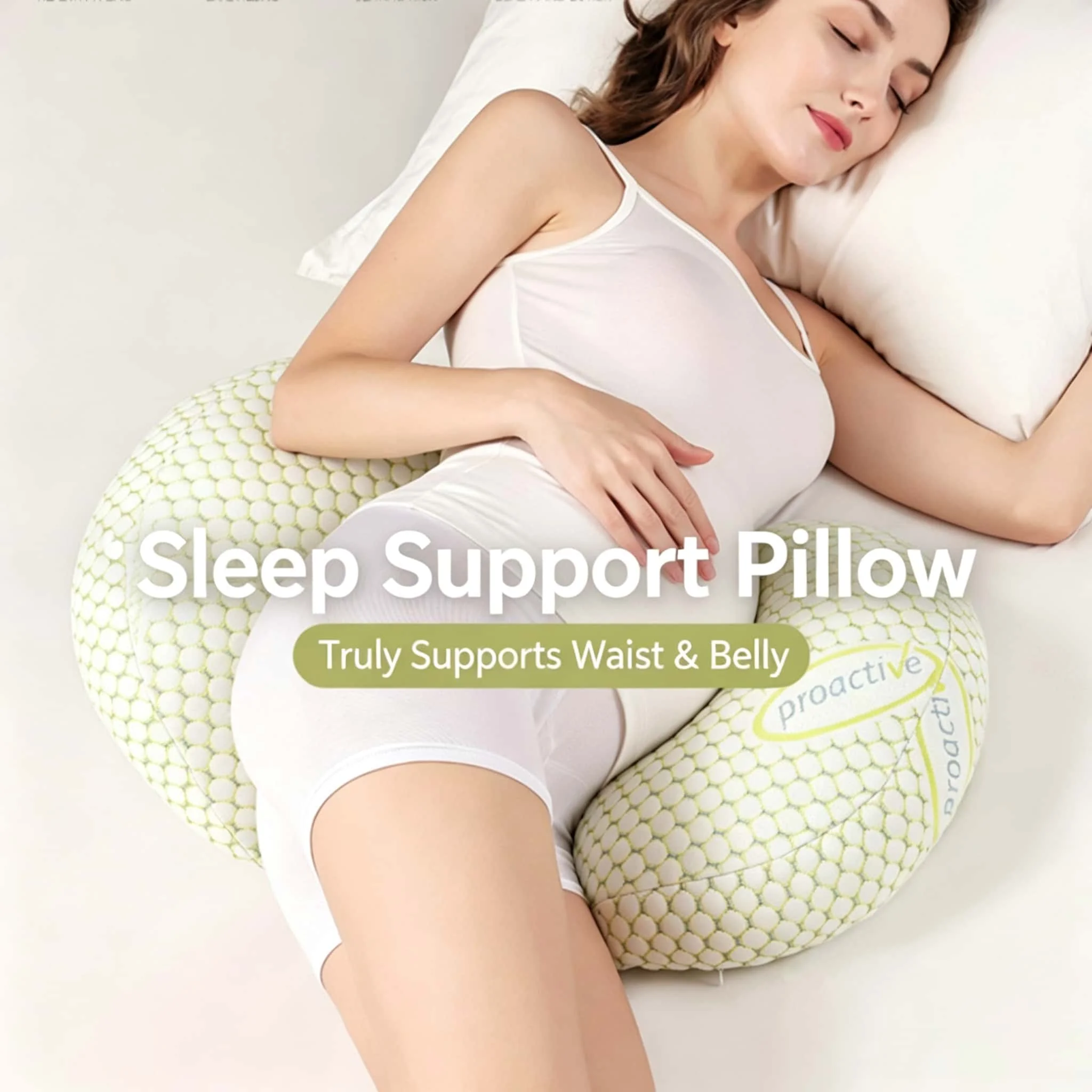 多機能妊婦用枕-マタニティサポート枕-睡眠用-腰・腹部・背中サポート-授乳用ナーシングピロー