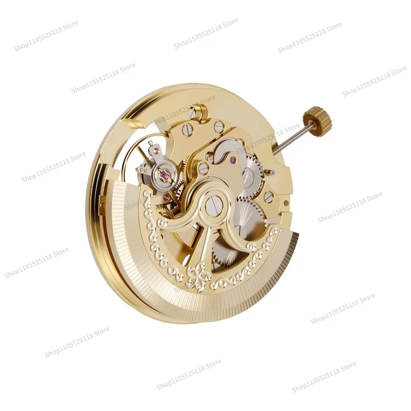 For Automatic Hollow Engraving Printing Movement 7-point Balance Wheel, Automatic Mechanical Movement Hand      2pcs