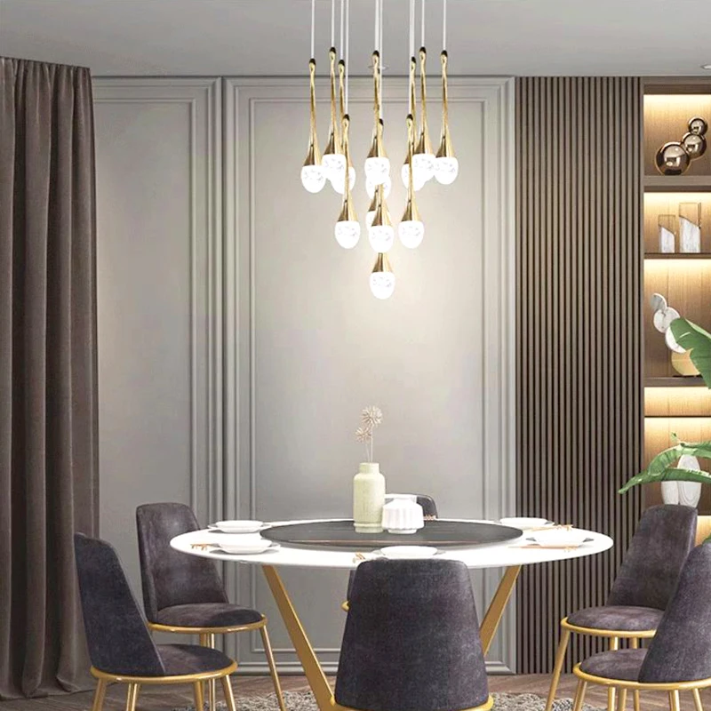 Modern dine sala da pranzo lampade a sospensione illuminazione per interni lampada da soffitto lampadari a sospensione a led per soggiorno lightin per interni