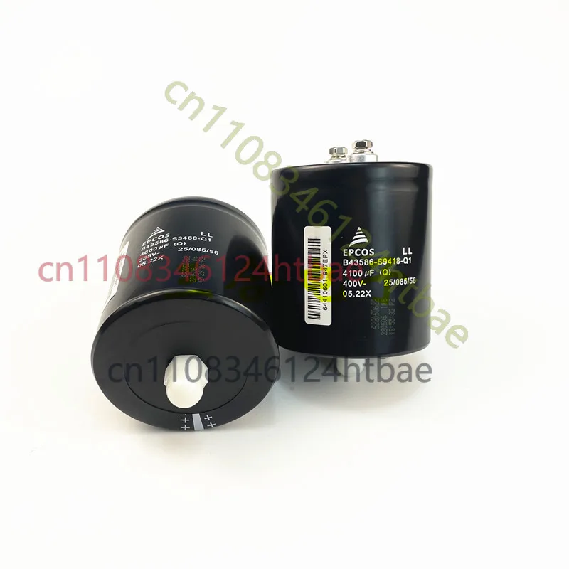 For ABB Inverter Capacitor B43586 S9418-Q1/Q2 4100UF 385V,  Original EPCOS Aluminum Electrolytic Capacitor New Authentic