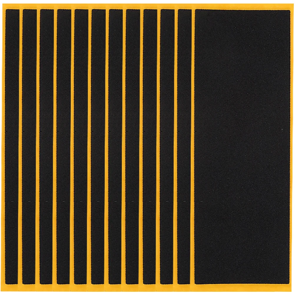 

12 шт., лента для захвата грифа, пенопластовая противоскользящая лента для скейтборда, нескользящие аксессуары для скейтборда, лента для скейтборда, перешкода для пальцев