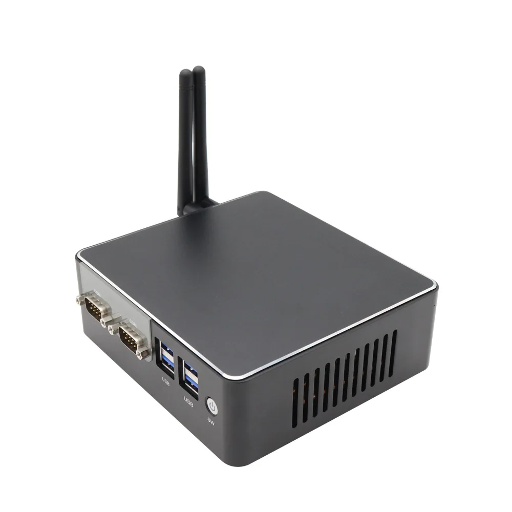 I5 8250u I3 8130U dual network high definition vision industrial computer micro mini host
