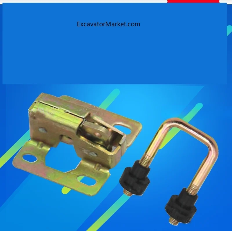 For Kobelco SK60YC85 135 86 LOVOL 60 65 85-7 XCMG SDLG Excavator lock catch Reverse buckle lock door lock Excavator Accessories