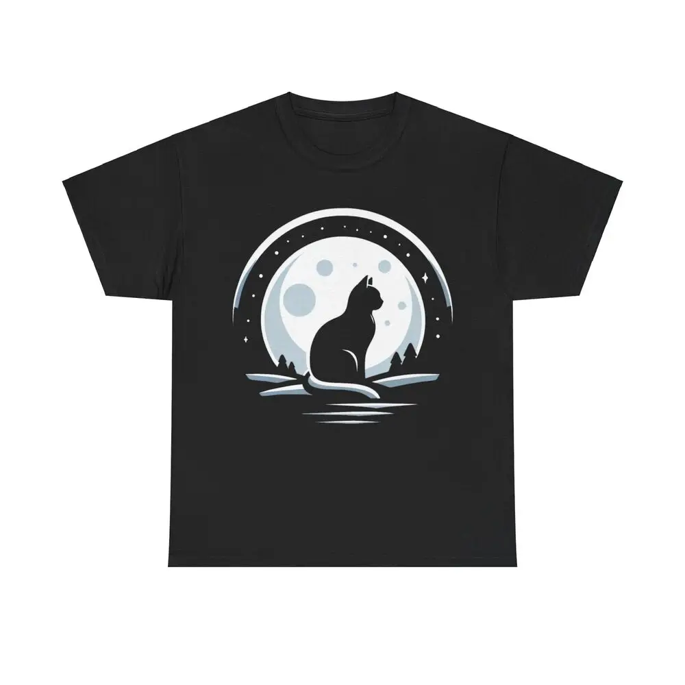 Whiskers Under The Stars! Cat Enthusiasts And Lovers Tee Unisex T-shirts Cotton Luxury Brand Vintage Oversized