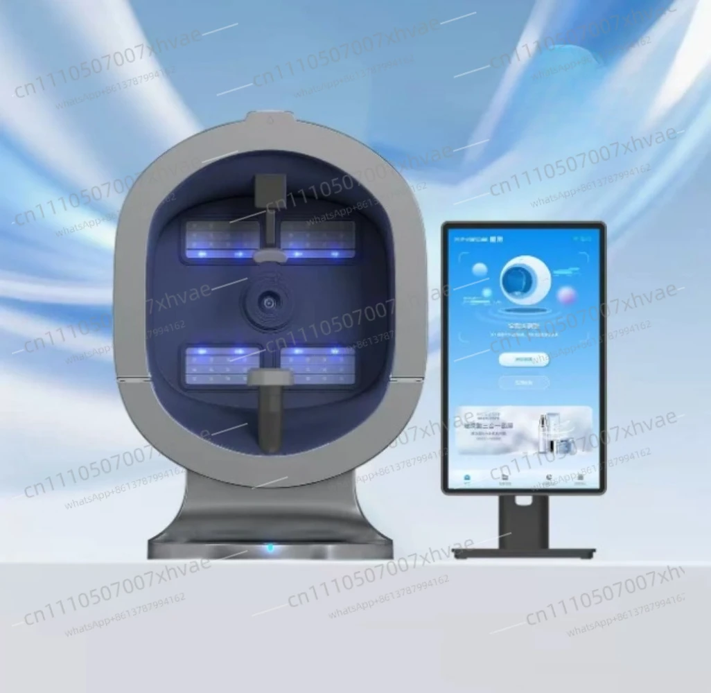 Professional 3d Scanner Face Mirror Device Dermatoscope Skin Face Diagnostics Analysis Machine Facial Skin Analyzer Machine
