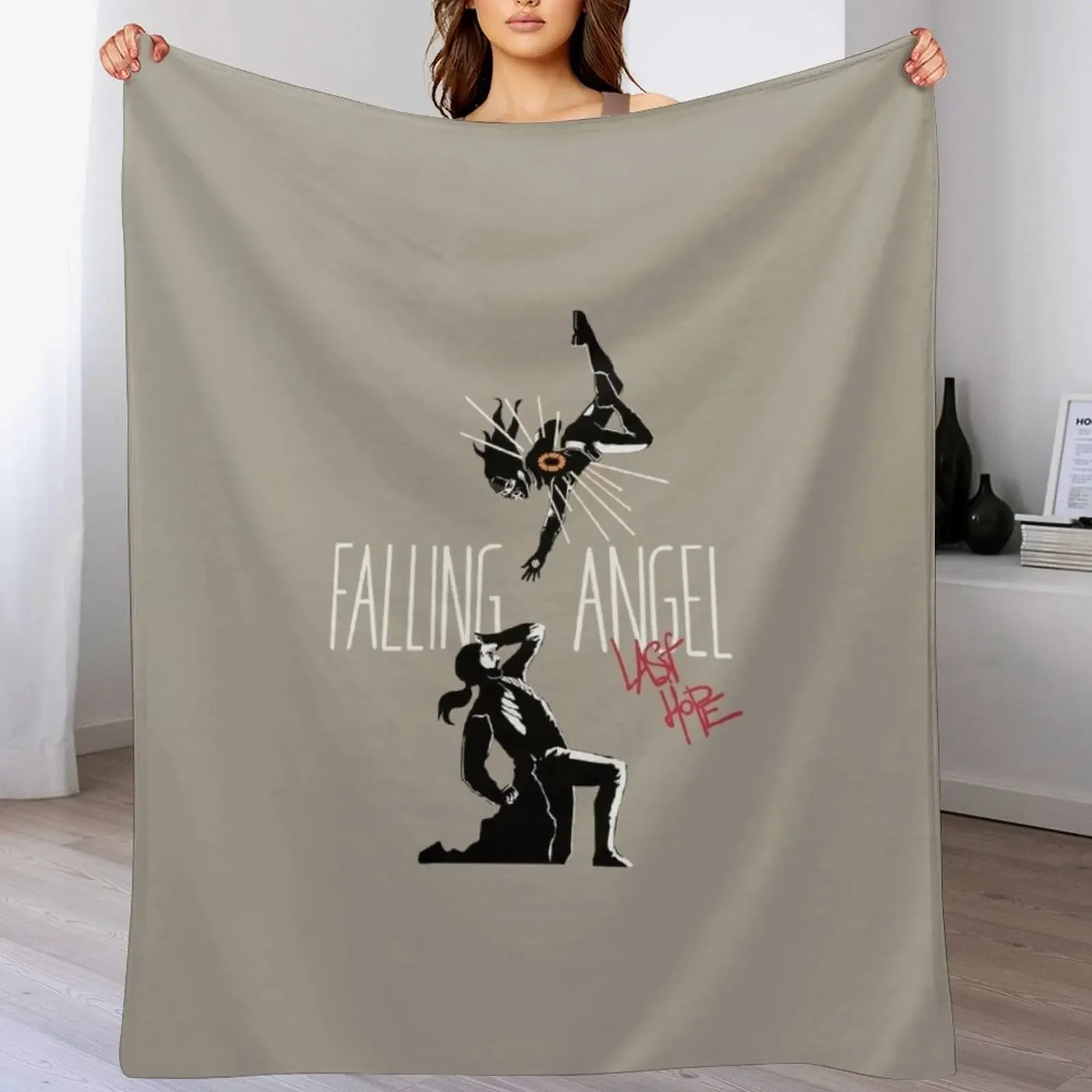 

Falling Angel - Last Hope (Warrior Nun) Throw Blanket Stylish Warm Blanket for Living Room Bedroom