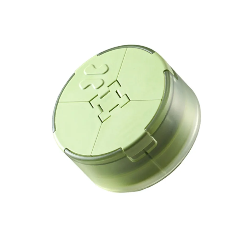 3 in 1 Portable Pill Cutter Sealed Dustproof Mini Medicine Box Precise Cutting Moisture-proof Tablet Dispenser Travel