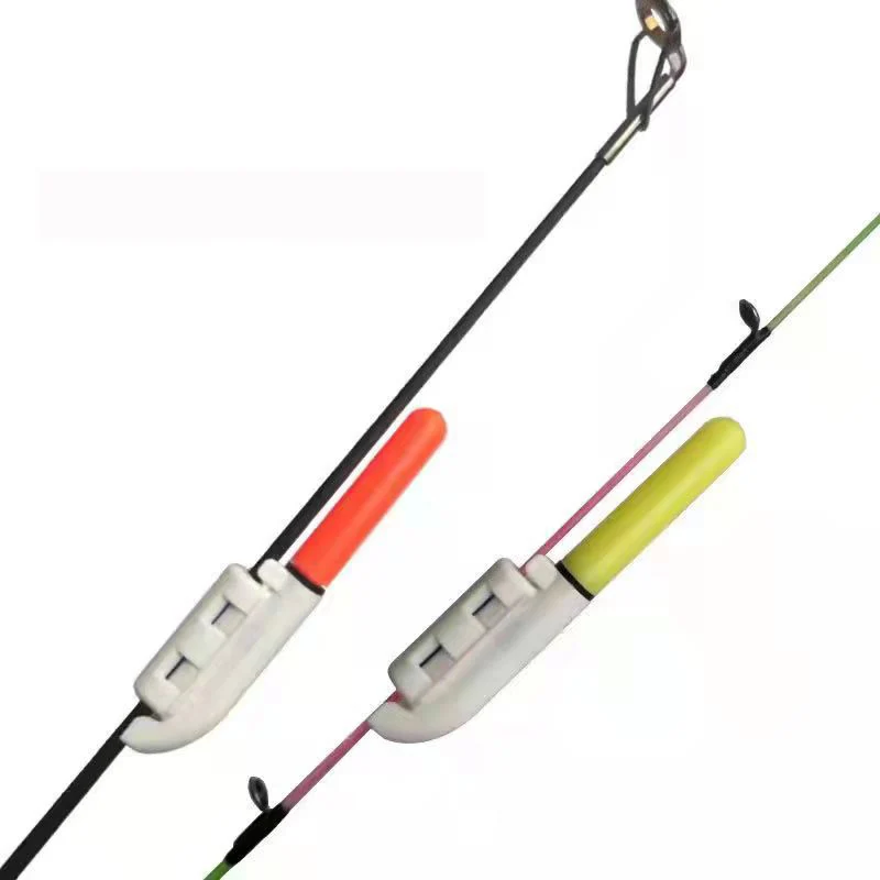 10 pcs/lot Led Stick With 10 Battery CR322 CR425 Night Fishing Electronic Light Stick Clip on Rod Waterproof Glowing Lamp B634