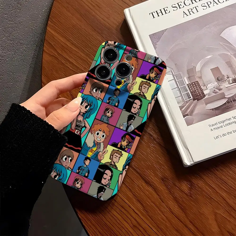 Чехол для телефона с рисунком Скотт Пилигрим против для IPhone 16 Pro max 16, 15, 14, 13, 12, 11 Pro Max Plus, мягкий персонализированный чехол с мини-пленкой Чехол для телефона с рисунком Скотт Пилигрим против для IPhone 16 Pro max 16, 15, 14, 13, 12, 11 Pro Max Plus, мягкий персонализированный чехол с мини-пленкой