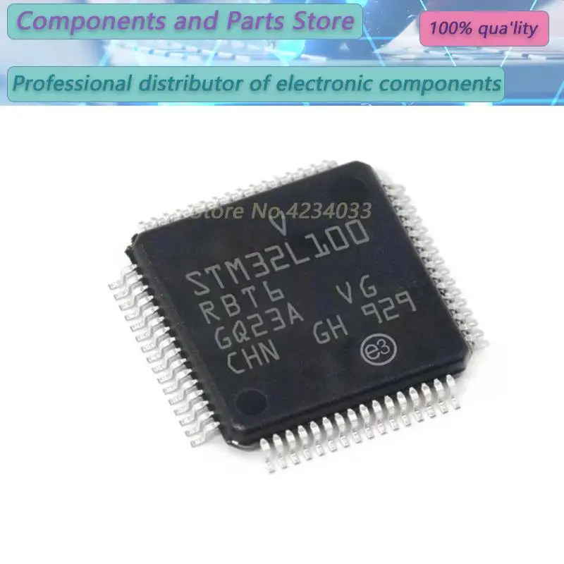 1PCS  STM32L100R8T6  STM32L100R8T STM32L100  LQFP-64 NEW100%  STM3 2L100R8T6