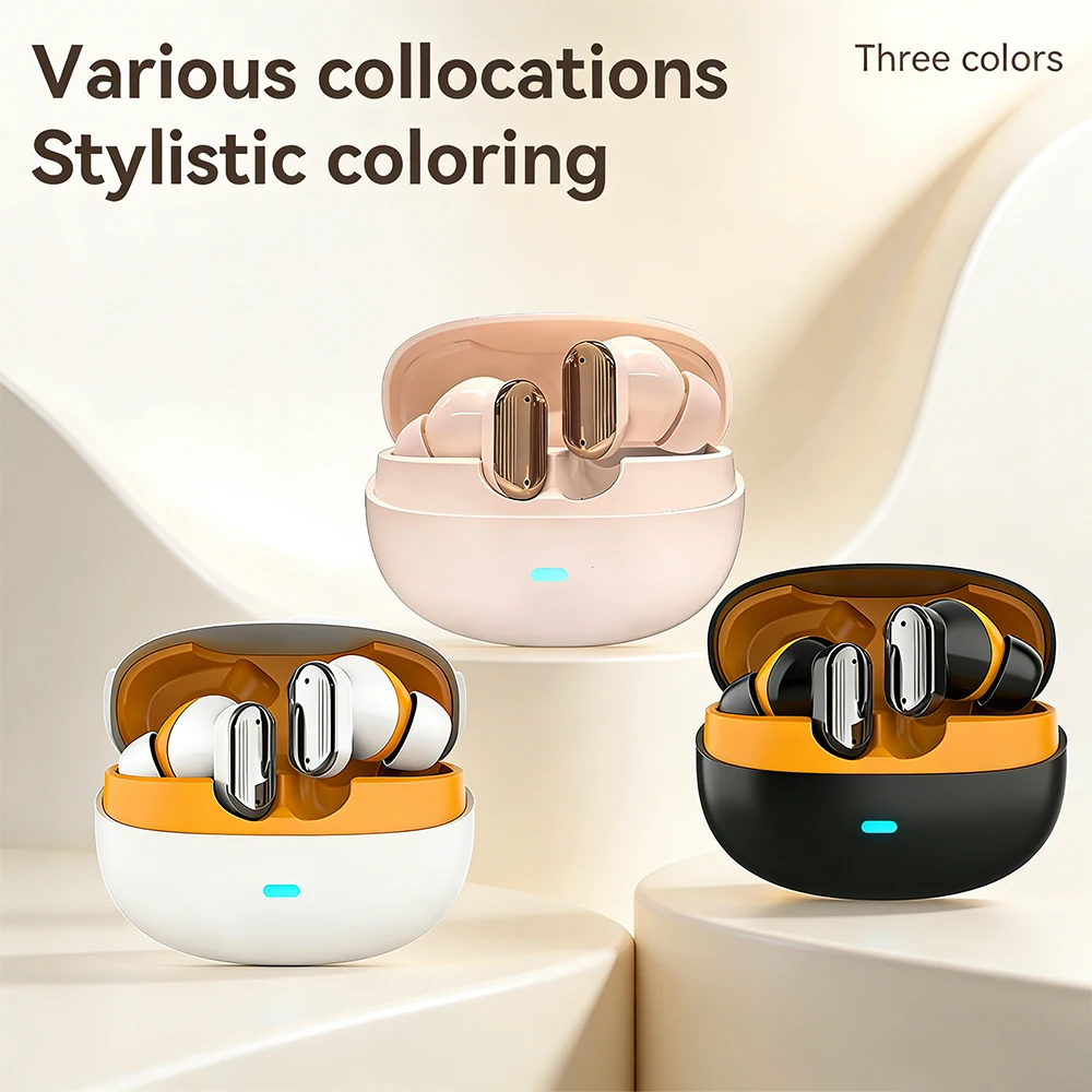 Y600-Wireless Bluetooth 5.4 Earphones TWS Hifi Sound Headpho
