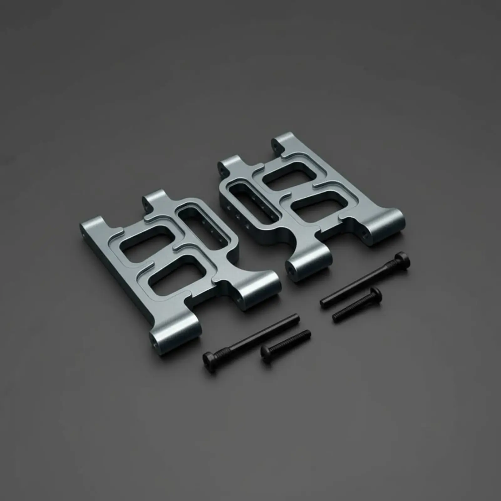 

2 Pieces Front Lower Shock-Absorbing Limb 6061 Aluminum RC Car Front A-Limb Hobby Vehicle Components Replacement Parts