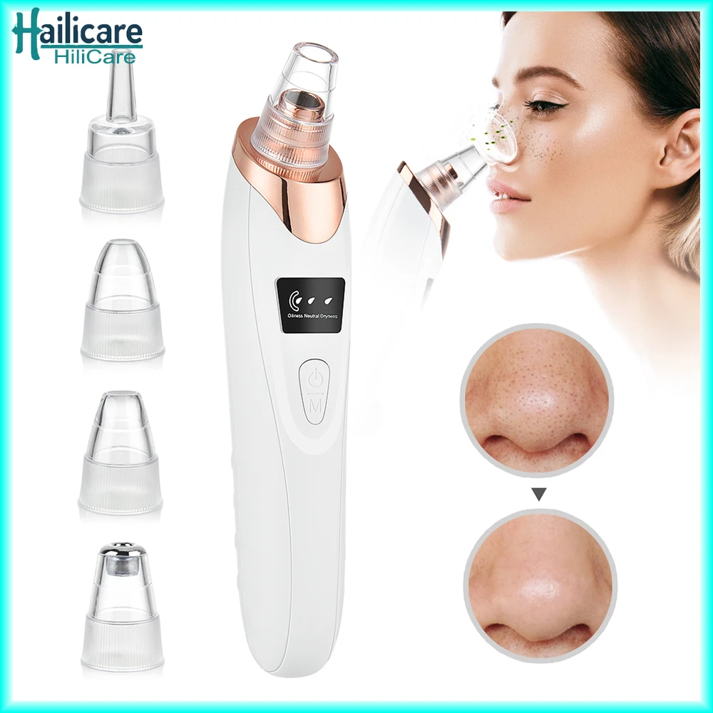 

Electric Vacuum Suction Blackhead Remover Facial Pore Cleaner for Face&Nose Blackhead Removal Electric Acne Facial ExtractorTool