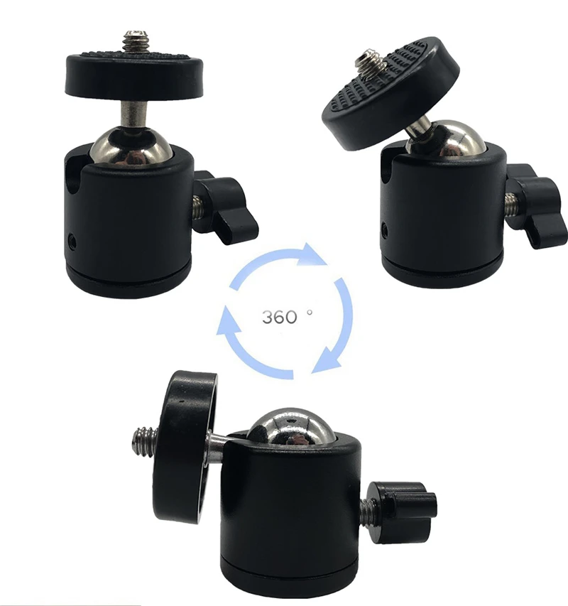 1/4 Hot รองเท้าขาตั้งกล้องกล้องอะแดปเตอร์ Ball หัวล็อคยึดอะแดปเตอร์ Cradle