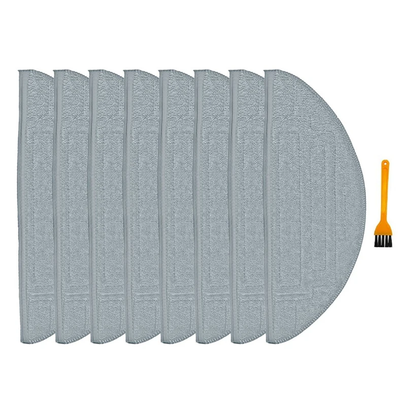 8 Stuks Vervanging Mop Pads Voor Roborock S8 / S8 + / S8 Pro / G20 Robot Vacuüm, Microfiber Dweildoek Vacuüm Accessoires