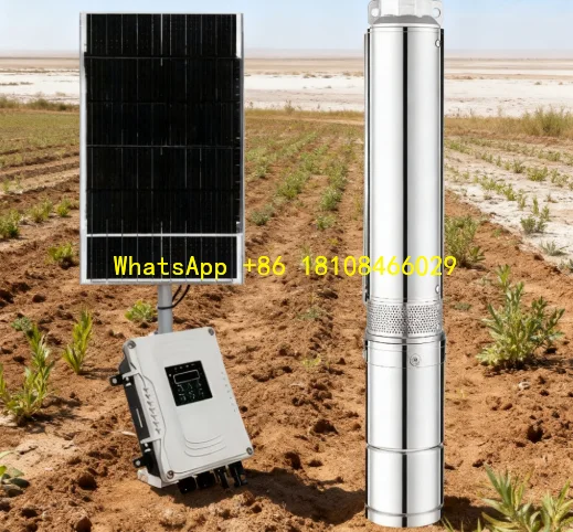 

Solar Water Pump Easy Installation for Remote Mountain Use Head/Well Depth:6.5M3/h Flow Rat:126m