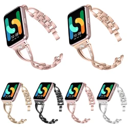 Diamond link Bracelet for Samsung Galaxy Fit 3 Metal Strap for Galaxy Fit 3 Smart Watch Band for samsung galaxy fit 3 Wristband