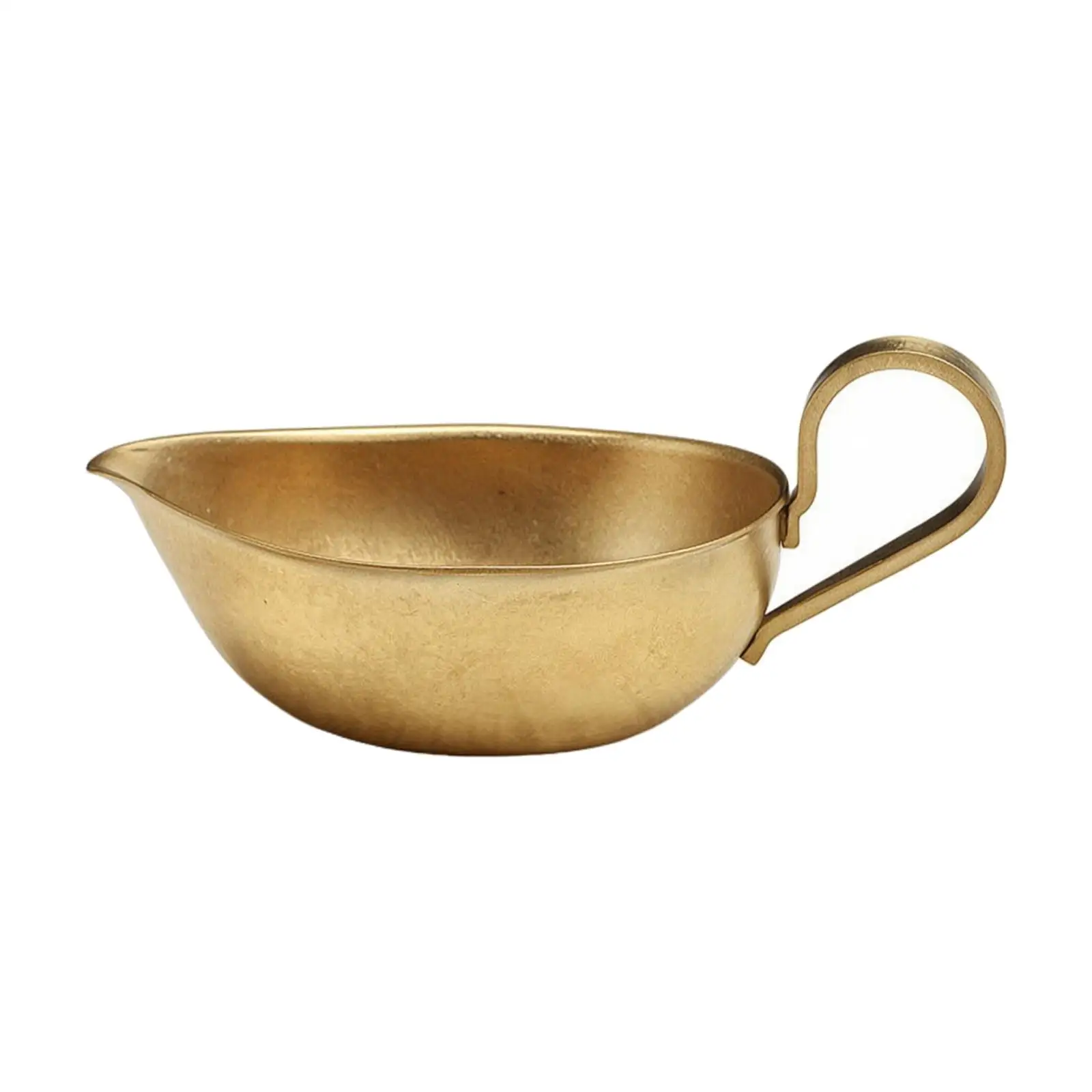 Stainless Steel Sauce Cup with Side Handle Compact Stainless Steel Sauce Cup with Handle Bowl Multi-Use Food Grade