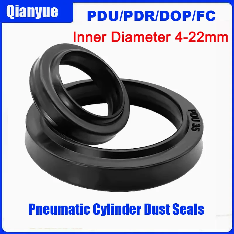 

Пылезащитные уплотнения для цилиндров DOP 4-22 мм NBR/FKM