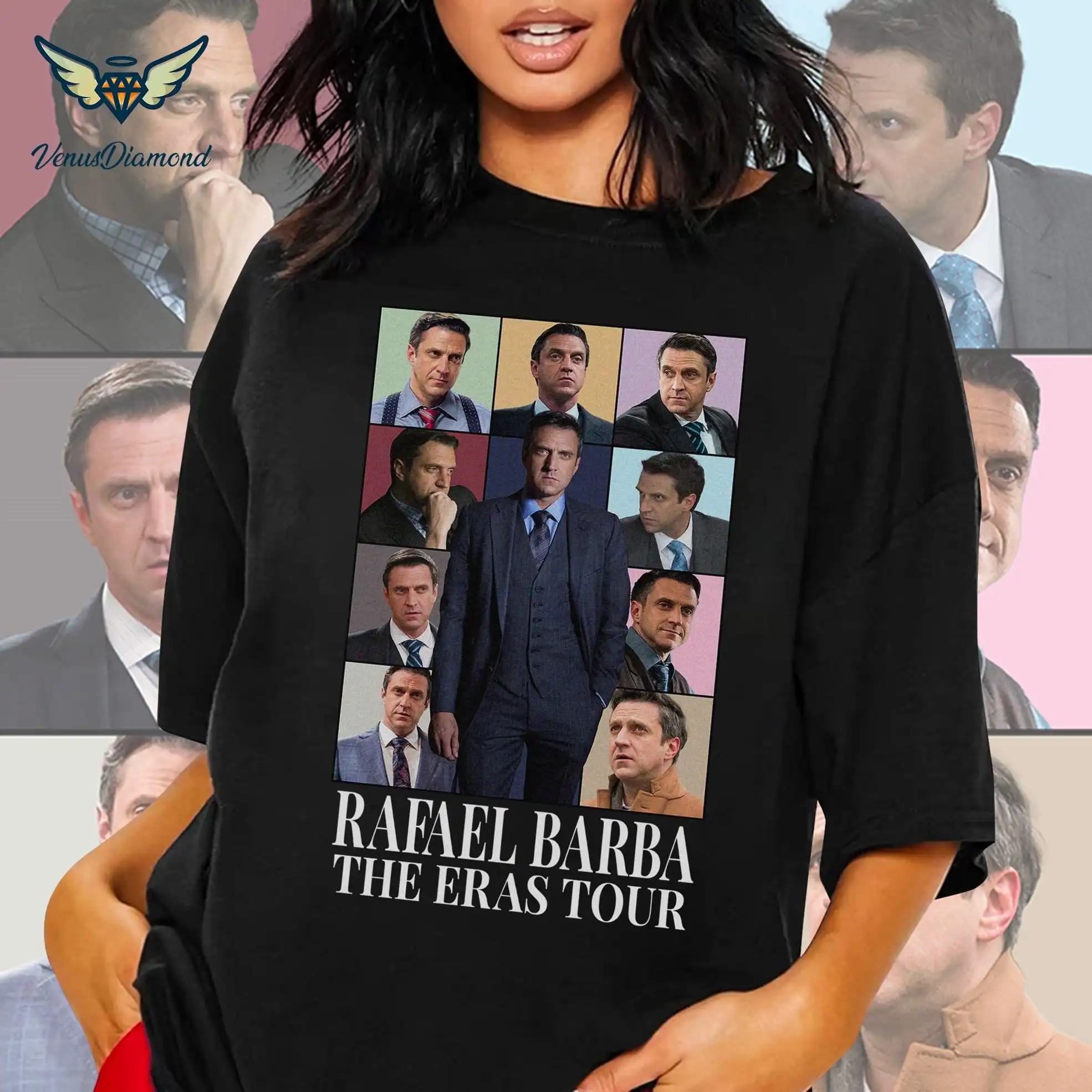 

Rafael Barba Eras Style T Shirt Vintage Movie Fan Law And Order