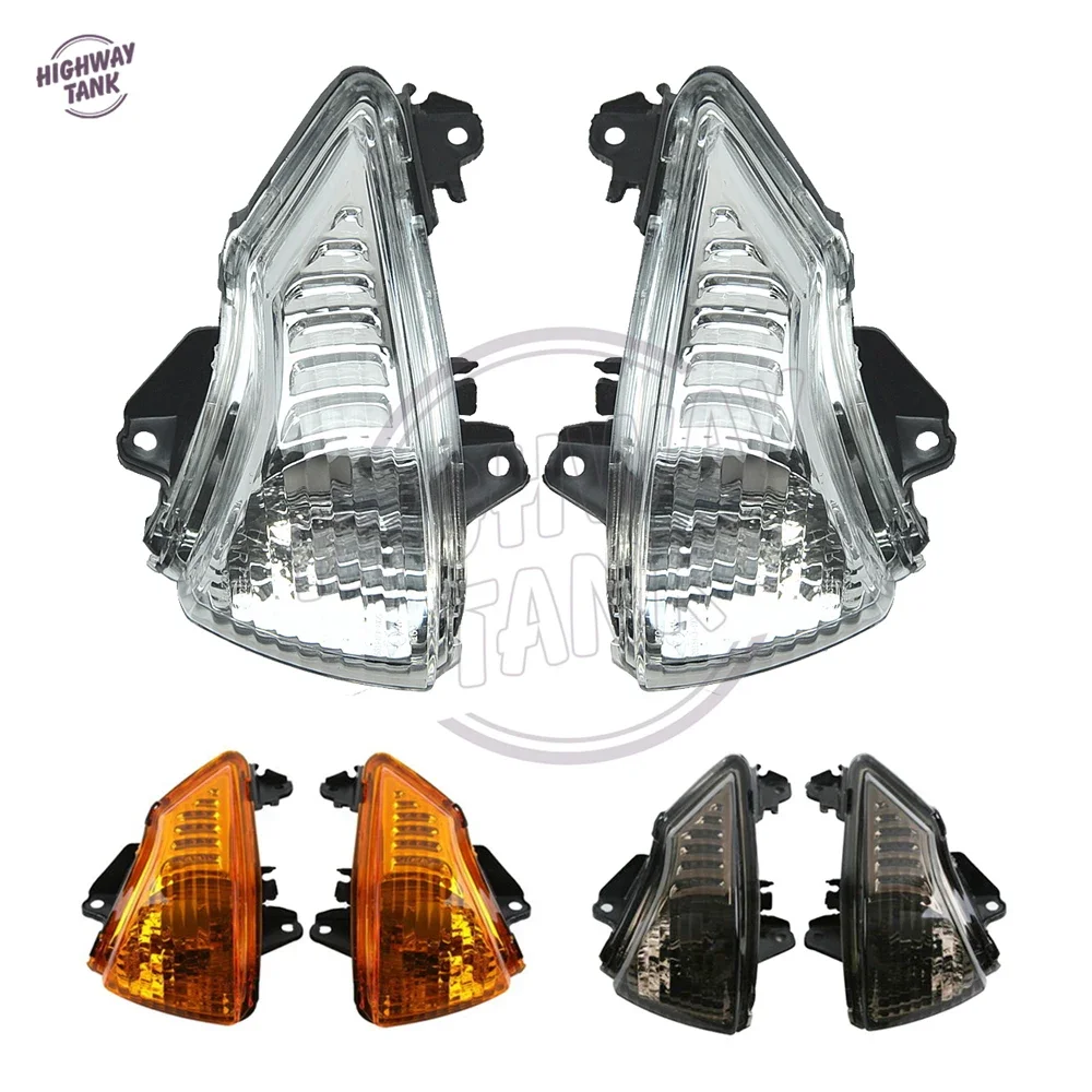 

Мотоциклетный передний указатель поворота, чехол для Kawasaki ER-6N ER-6F ER-6R 2009-2011, левый и правый боковой индикатор