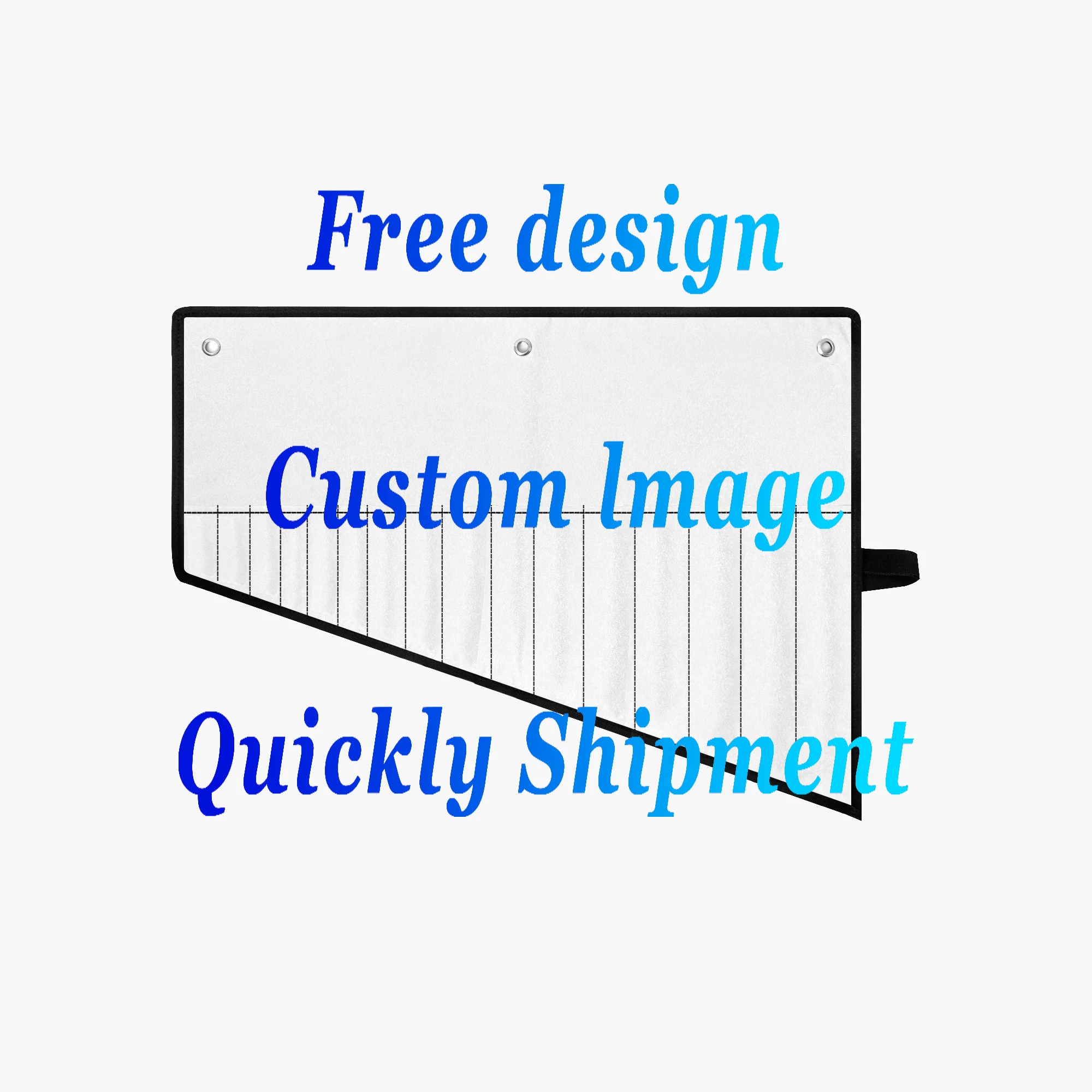 Polynesian Samoa Floral Print Art Tool Kit Design Portable Tool Storage Bag Customization Photo Text Picture Wholesale