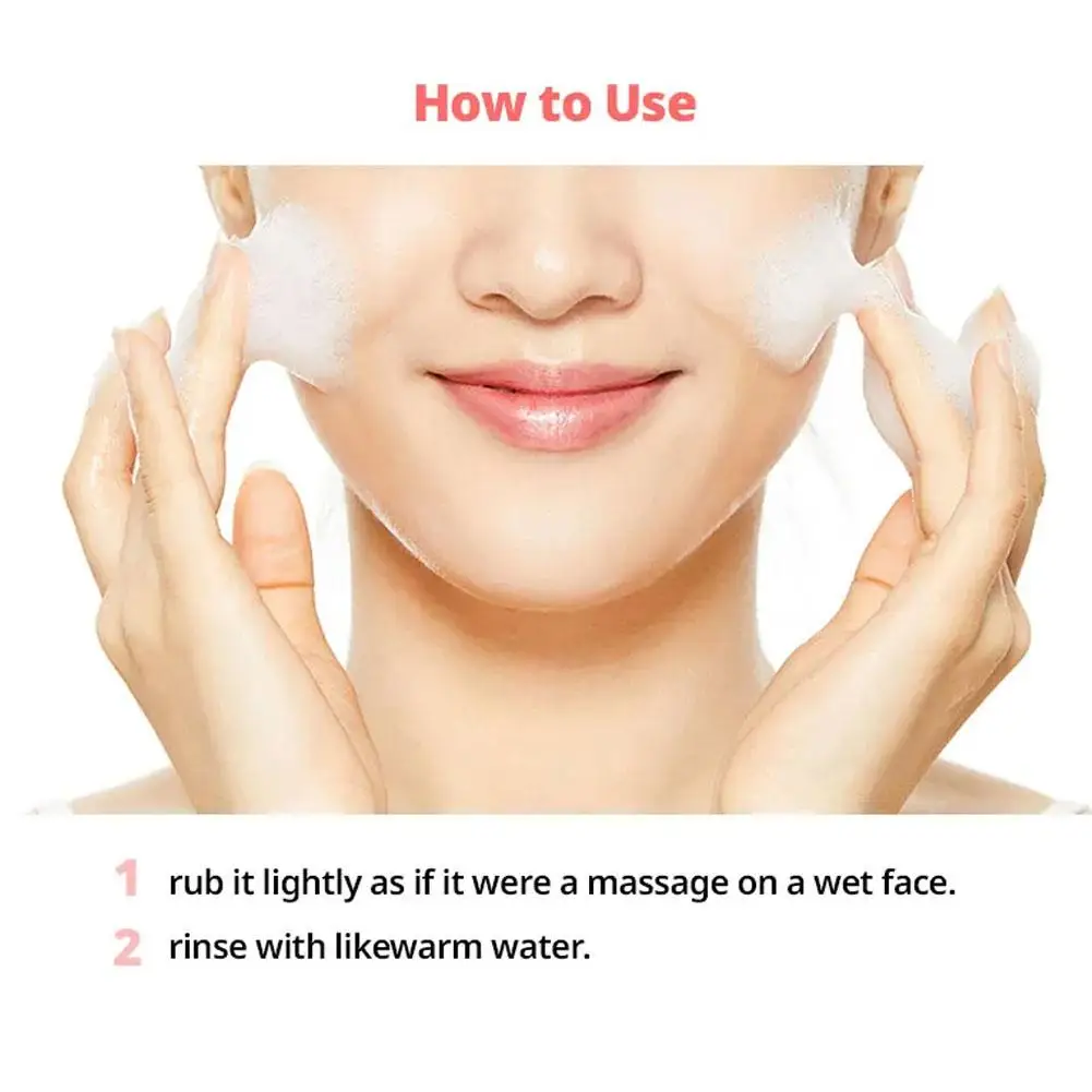 150ml Daily Gentle Cleanser Facial Cleansing Exfoliating Blackhead Exfoliate Moisturizing Remove Clean Deep Peeling Acne Ko U9D0