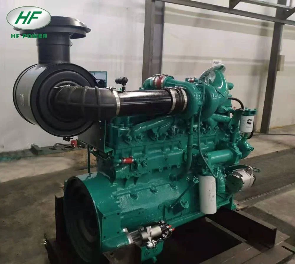 محرك HF-G4-TA مبرد بالماء 6 أسطوانات للمحرك المستخدم للمولد